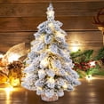 thumbnail image 4 of Mini árbol de Navidad de Simulación de PVC ANGGREK Adorno de Mesa 45 cm, 4 of 8