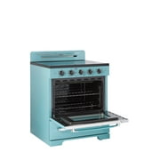 Unique Classic Retro 30 3.9 Cu/ft Freestanding 5-Element Electric Range with Convection Oven