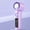 🔥 Purple, variant on Viflosae Rechargeable Fan Portable Portable Handheld Turbo Fan Portable Cooling Fan Semiconductor Ice Pack Small Personal Fan 4000mAh Rechargeable Air Cooler Compact Device for Summer Travel Office
