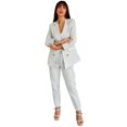 thumbnail image 1 of Set de pantalon y blazer Roman Fashion /Juvenil, 3262-0917 (Gris) gris CH, 1 of 5