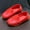 Red, variant on HUITKMM Toddler Little Kid Boys Girls Soft On Loafers Dress Flat Shoes Boat Shoes Casual Shoes 364