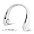 thumbnail image 4 of Mini ventilador de cuello USB recargable sin aspas ventilador cuello aire acondicionado (blanco) Ndcxsfigh Para Estrenar, 4 of 5