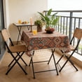 thumbnail image 6 of ChicYu Boho Tablecloth for Square Tables,Fringed Edges with Geometric Pattern Tablecloths,Floral Table Cover Cloth Decorative for Kitchen Dining Room, 6 of 6
