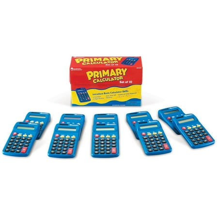 Learning Resources L.R. Primary Calculator (Set/10)