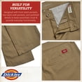 thumbnail image 4 of Dickies Womens Work Pants - Mid Rise Skinny Stretch Fit Twill Pull On Office Casual Pants for Women, 4 of 7