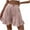Pink, variant on 2026 ! 50% Off Clear! asdoklhq 2026 Summer Fall Shorts for Women $5, Womens Plus size Women's Fashion Solid Color Casual Wide Leg Ruffle Loose High Waist Shorts Pants