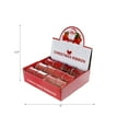 thumbnail image 3 of Rubans Rouges Et Dorés Assortis (6,3 Cm X 7,6 Cm) (Lot De 12), 3 of 3