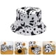 thumbnail image 3 of 1 sombrero de pescador con estampado de vaca para exteriores, para mujer y niña., 3 of 5