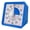 Blue, variant on Large Screen Quiet Timer 60 Minutes Countdowns Visual for Kitchens Use Sturdy ABS Materials Multipurpose and Portable