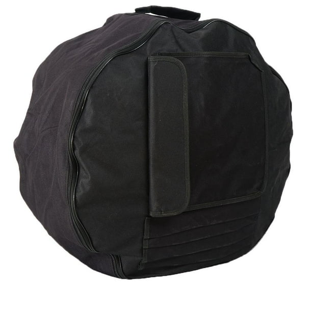 Portátil de 22 24 25 Pulgadas para Bombo, Estuche Blando con Bolsillo Exterior Y Correa de Hombro Doble Ajustable para Baterista pulgadas Hugo Estuche blando para batería