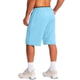 thumbnail image 5 of WULMLEO Men's Athletic Shorts with Pockets 11" Long Basketball Bottoms Lightweight Quick Dry Gym Workout Shorts for Training Light Blue M, 5 of 7