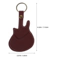 thumbnail image 2 of FESTFENDS 3Pcs Guitar Pick Holder Keychain Portable Plectrum Organizer Bag for Guitar Assorted Color, 2 of 7