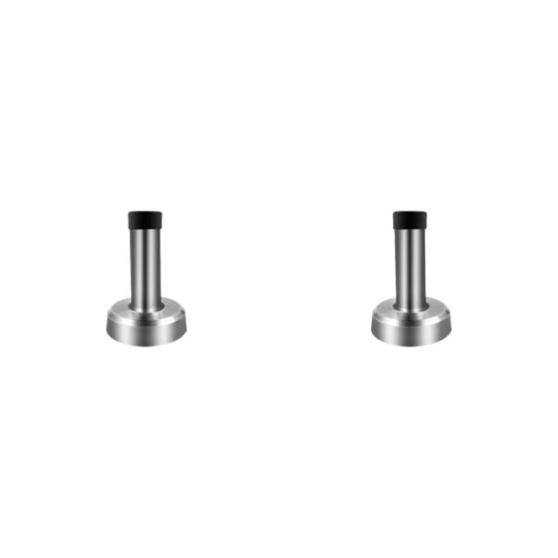 Tope de puerta portátil Monstrate plateado 7.5 cm 2Conjunto