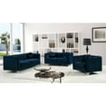 thumbnail image 5 of Meridian Furniture Isabelle Navy Velvet Loveseat, 5 of 11