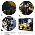 thumbnail image 3 of Designart "Butterfly Haven Yellow Grey I" Animals Canvas Wall Art, 3 of 5