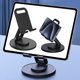 thumbnail image 1 of Soporte de teléfono plegable para escritorio | Rotación de 360° Ajustable en Altura y Ángulo | Soporte universal para teléfono celular | Accesorio de escritorio portátil antideslizante de plástico, 1 of 7