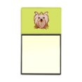 thumbnail image 1 of "Caroline's Treasures Tablero de ajedrez verde lima Yorkie Yorkshire Terrier Soporte para notas adhesivas recargables o dispensador de notas post-impresión, 3.25 por 5.5", Multicolor " Caroline's Treasures BB1266SN, 1 of 1