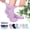 Multi-Color, variant on Non Binding Diabetic Socks - Bamboo Viscose Wide Fit Neuropathy Socks with Seamless Toe for Men Women Size 9-11, 6 Pairs