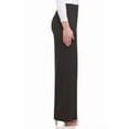 thumbnail image 2 of Rekkuna Women's Silky Soft Gutsy Knit Pull-On Wide Leg Hi-Rise Palazzo Pant (Large, Black), 2 of 5