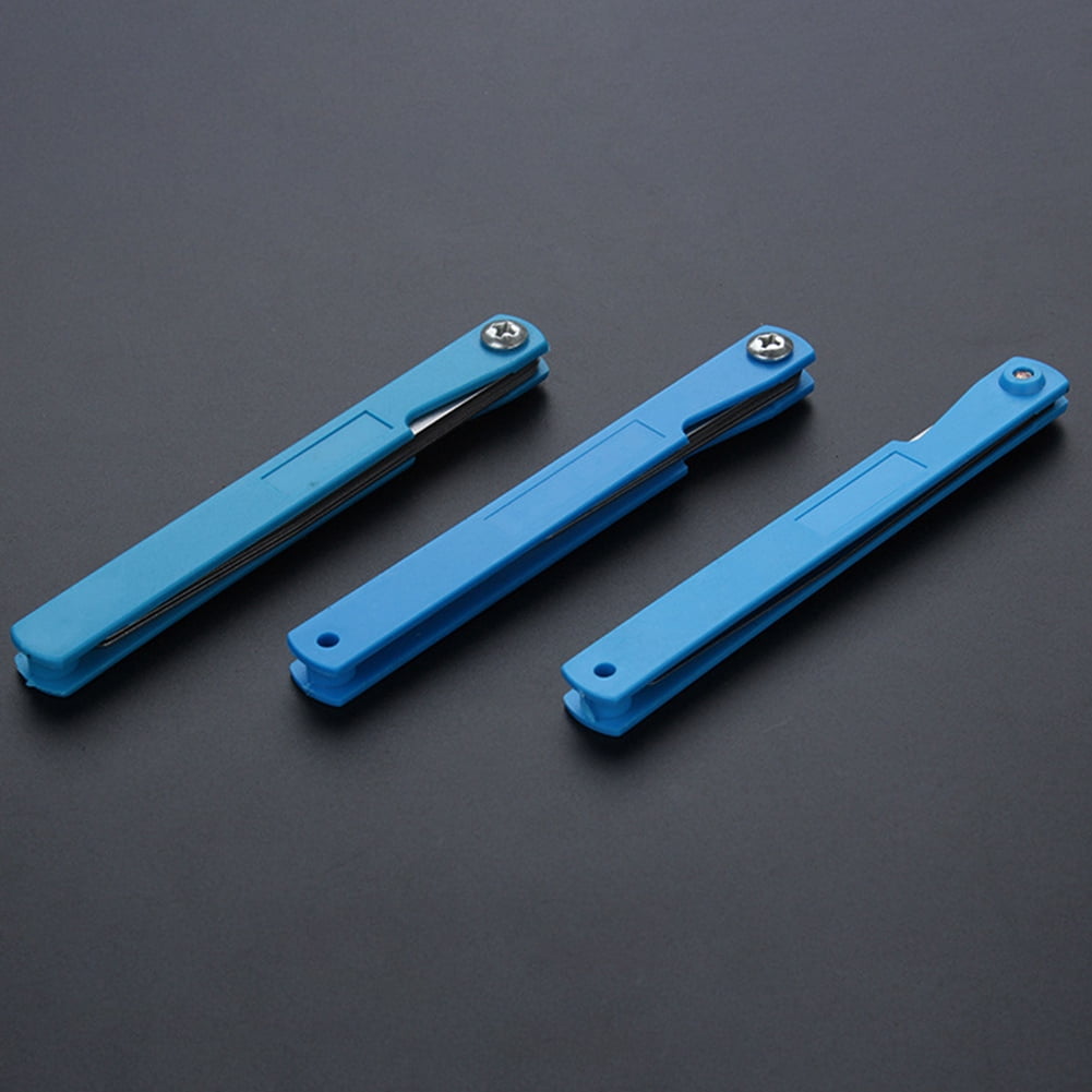 Woodworking Gadget Depth Measurement Gap Filler Measure Layout Tool 17 Blade Thickness Tappet Valve Feeler Gauge Set ,Easy to Use