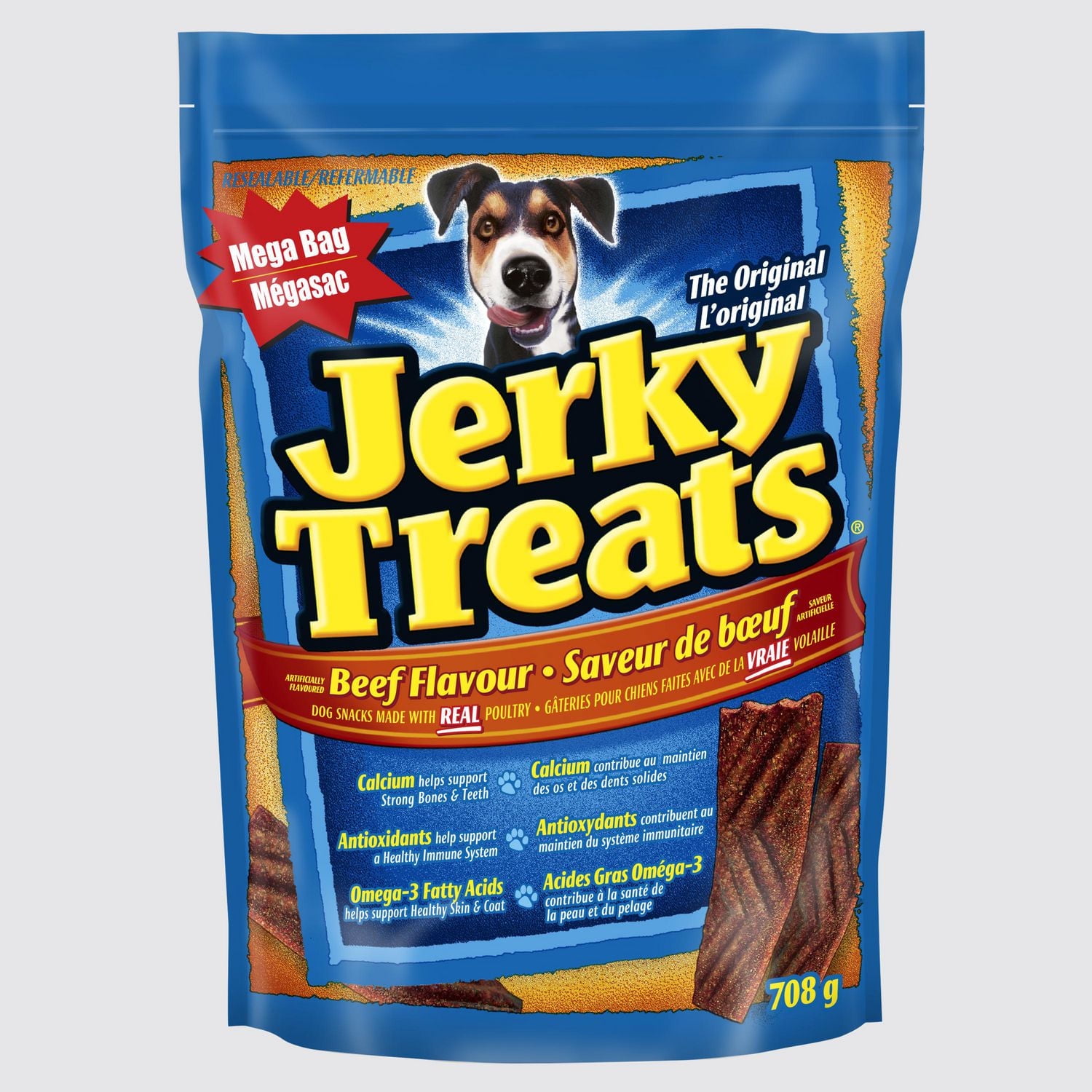 Jerky Treats gâteries pour chiens bœuf NB-24M