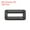Black, variant on 5/8 Inch Rectangle Buckle Plastic Webbing Strap Fastener, Black, 100 Pack