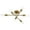 Gold, variant on Aiwen Industrial Retro Sputnik Semi Flush Ceiling Lamp with 6 Lights