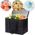 8 Pack Large Insulated Reusable Grocery Bags, Thermal Insulation