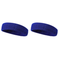 thumbnail image 1 of Banda deportiva absorbente de humedad para hombre y mujer (azul), 1 of 6