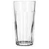 Libbey Paneled Tumblers, 24 oz, Clear, Jumbo Cooler Glass, Case of 12