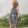 thumbnail image 6 of Drses Women Summer Dresses Casual Sleeveless Maxi Dresses Cute Floral Long Dress Wedding Guest Dress, 6 of 8