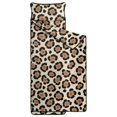 thumbnail image 2 of Brown and Beige Leopard Print Teens Toddler Nap Mat with Pillow, Sleeping Mat Bag for Preschool Daycare 60"x20", 2 of 6