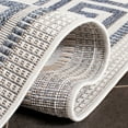 thumbnail image 5 of SAFAVIEH Martha Stewart Sini Indoor Bordered Indoor/Outdoor Area Rug, Silver/Grey, 6'7" x 9', 5 of 8