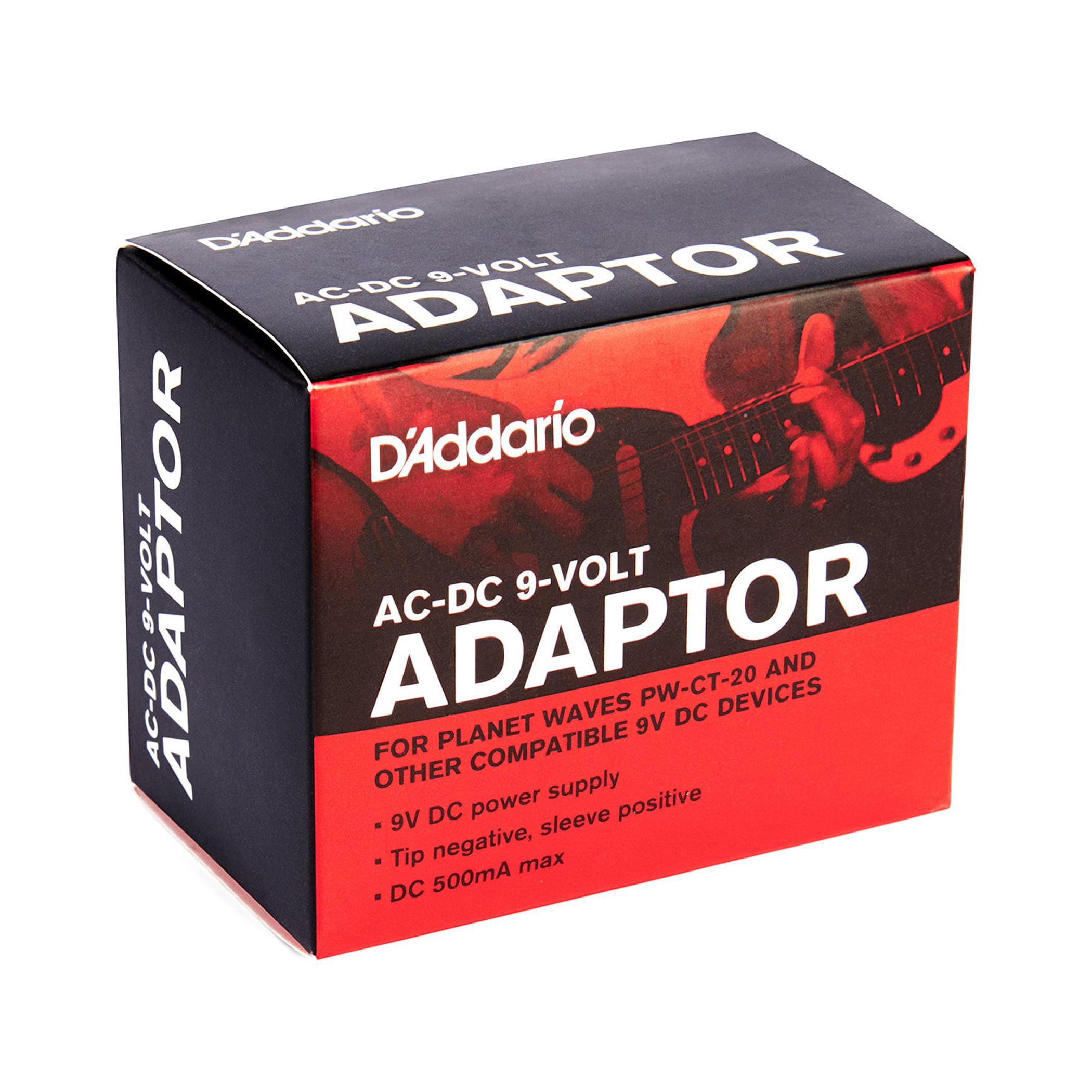 D'Addario 9-Volt Power Adapter