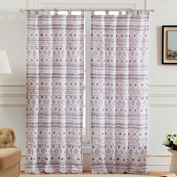 Barefoot Bungalow Denmark Curtain Panel, Set of 2