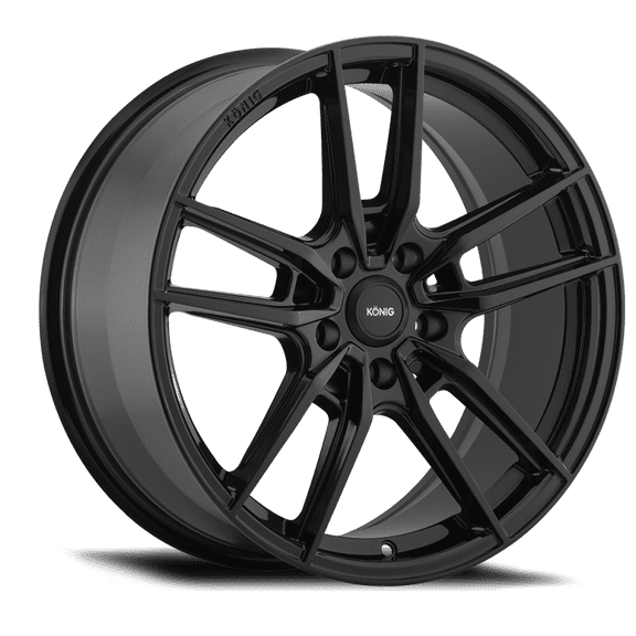 Konig 55B Myth 16x7.5 5x112 43et Gloss Black Wheel