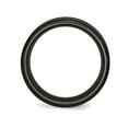 thumbnail image 5 of Bague Alliance pour Homme en Titane 9 mm Concave Noir Poli, 5 of 5