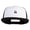 Black, variant on Extra Small Skull Halloween Embroidered Iron On Patched Classic Trucker Cap - Red OSFM