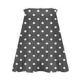 thumbnail image 6 of Gray Loose Fit for Women Spandex Mini Little Beach Lounge Hawaiian Pleated Tie Knot Polka Dot Tropical Skorts Women 2025 Soft Comfy Clothing XXL, 6 of 6