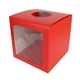 thumbnail image 1 of Caja de rifa, caja de lotería, contenedor de almacenamiento cúbico, de donación, caja de juego de bolas de rifa para accesorios de boda, fiesta, 1 of 9