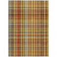 thumbnail image 2 of Addison Rugs Chantille Indoor/Outdoor Transitional Plaid Paprika Washable Rectangle Rug, 3' x 5', 2 of 6