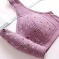 thumbnail image 6 of Daisy Bras for Older Women 2025 - Front Closure No Underwire, Full Coverage Plus Size Bra, Breathable Wireless Soft Push Up Bralette, 6 of 6