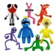 thumbnail image 2 of Rainbow Friends juguetes de peluche muñeco de peluche suave, regalo para niños - Monstruo verde de mano larga oso de fresa Electrónica, 2 of 2
