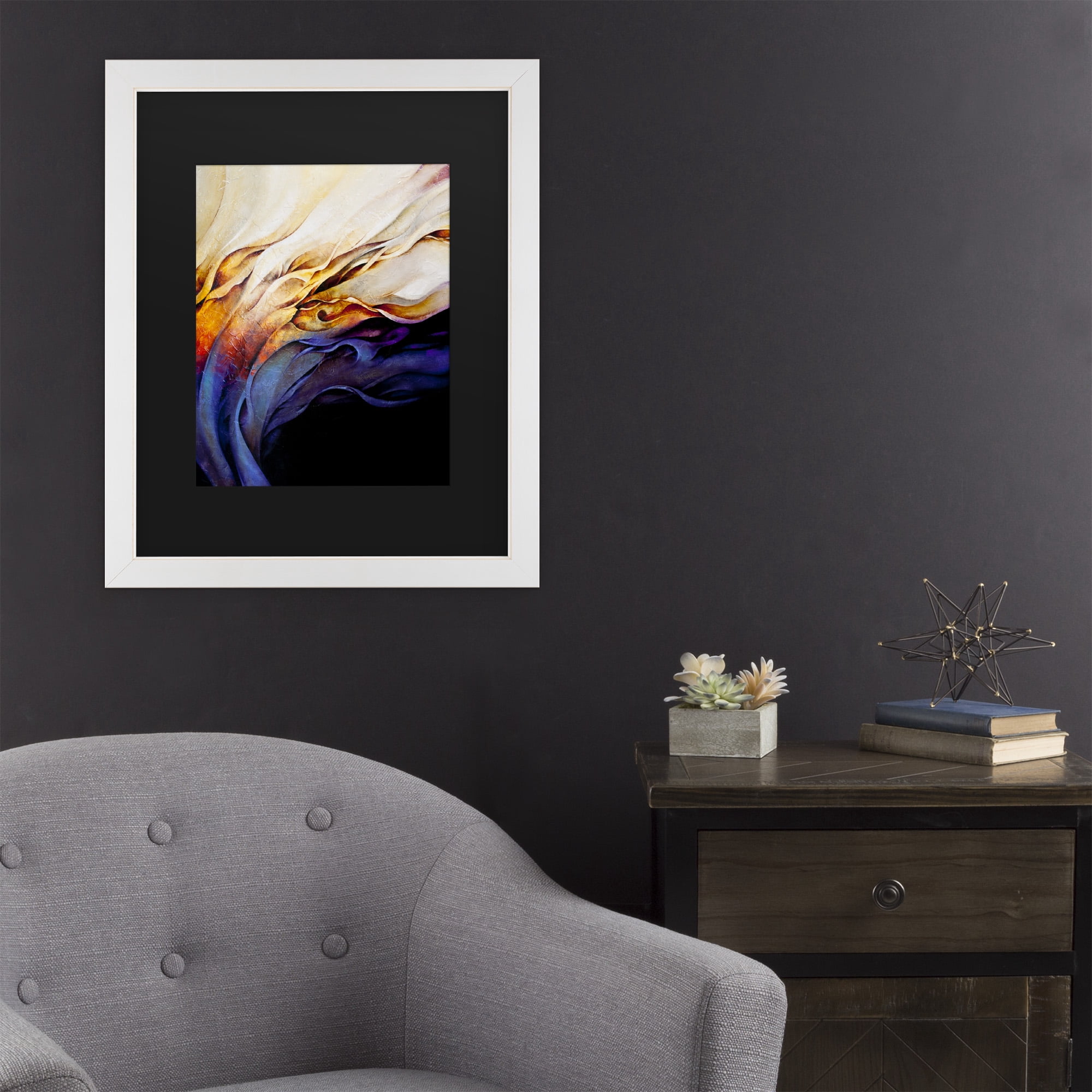 Cody Hooper 'Evoke' Matted Framed Art