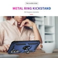 thumbnail image 3 of Asuwish Compatible with Samsung Galaxy S23 FE 5G Phone Case Tempered Glass Screen Protector Slim Magnetic Ring Holder Stand Hybrid Protective Cell Cover for S 23 EF S23FE 23S Women Men Blue, 3 of 9