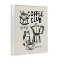 thumbnail image 2 of Stupell Industries Farmhouse Coffee Club Open To All White Framed Giclee Art, 11 x 14, by JJ Design House LLC, 2 of 7