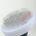 thumbnail image 5 of Self-Cleaning Pet Brush for Dogs & Cats - Professional Deshedding Tool for Long/Short Hair - Removes Loose Fur, Undercoat & Mats - Grooming Comb for All Breeds, 5 of 5