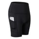 thumbnail image 5 of Pantalones cortos para correr en el gimnasio Pantalones cortos de yoga Pantalones cortos diarios delgados con bolsillo de cintura alta para mujer Tmvgtek Para estrenar, 5 of 9