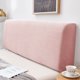 thumbnail image 1 of Xiao Hua pieza de tela de felpa suave y elástica, todo incluido, desmontable, lavable con agua, funda protectora para cabecera de dormitorio, funda protectora de 1,2 m de largo (rosa), 1 of 5