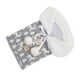 thumbnail image 2 of Bearachild Funda para botella de vino, funda con patrón de alce de encaje, de comedor, ropa navideña para botella de vino, bolsa de Kits de decoración para fiestas Gris, 2 of 6